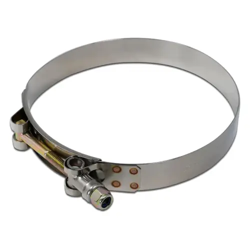 Pacific Performance Engineering - 515475425 | PPE Performance T-Bolt Clamps - 304 Stainless Steel | 4.75 Inch Dimensions
