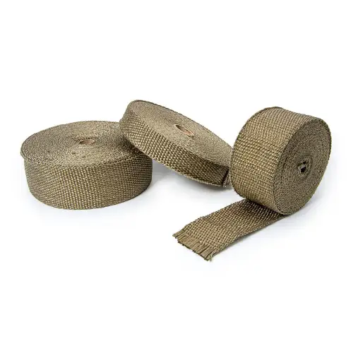 Pacific Performance Engineering - 578002050 | PPE Performance Titanium Exhaust Wrap | 2.00 Inch Wide x 50 Feet Long