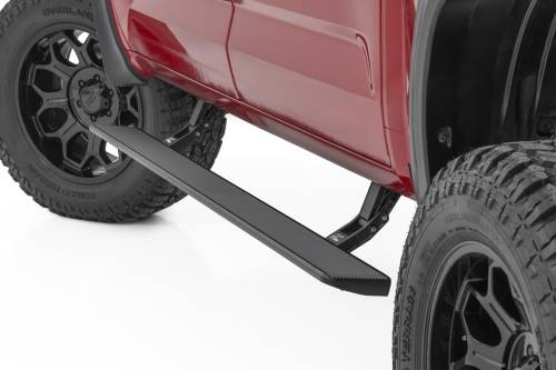 Rough Country - ESR70911 | Rough Country Power Running Boards, CrewMax For Toyota Tundra 2WD/4WD