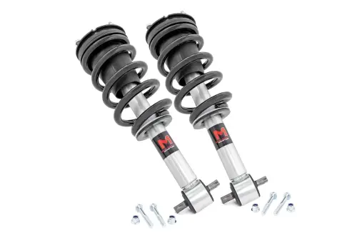Rough Country - 502189 | Rough Country M1 Adjustable Lowering Struts, Monotube, -2 Inch For Chevrolet 1500/GMC Sierra 1500