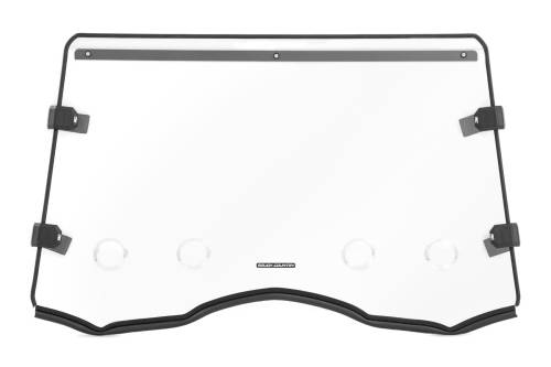 Rough Country - 98212030 | Rough Country Vented Full Windshield Scratch Resistant For Can-Am Commander Max 1000