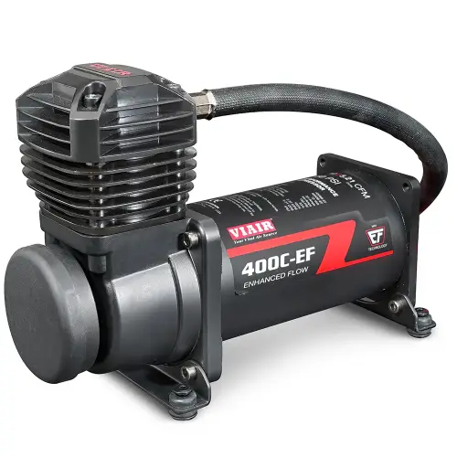 VIAIR - 400SB-EF | VIAIR 400C Single EF Compressors | Black, 150 PSI