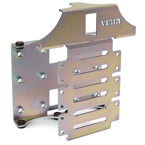 VIAIR - 95922 | VIAIR VMS Dual Compressor Custom Lock Mount Bracket | 444C/485C, Stainless Steel