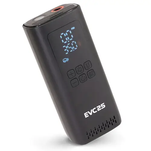 VIAIR - EVC25 | VIAIR Every Vehicle Carry Rechargeable Portable Tire Compressor | 150 PSI, Lithium-ion Battery 2X2000mAh