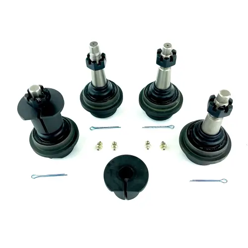 Apex Chassis - KIT113K | Apex Chassis Ball Joint Front Kit - (2) BJ160, (2) BJ161 (Knurled) For Jeep Wrangler JL / Gladiator JT