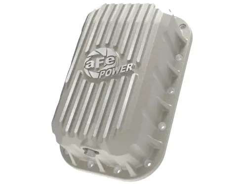 Afe - Advance Flow Engineering - 46-71450A | aFe Power Pro Street Series Engine Oil Pan With Machined Fins For Jeep Wrangler (JK) V6-3.6L | Raw Finish