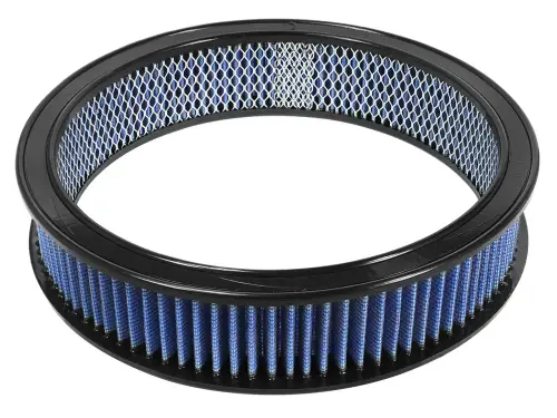 Afe - Advance Flow Engineering - 18-11403 | aFe Power Round Racing Air Filter With Pro 5R Filter Media | 14 OD x 12 ID x 3 H in E/M