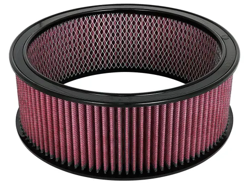 Afe - Advance Flow Engineering - 18-11416 | aFe Power Round Racing Air Filter With Pro 5R Filter Media | 14 OD x 12 ID x 5 H in E/M