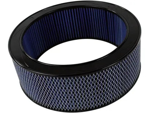 Afe - Advance Flow Engineering - 18-11418 | aFe Power Round Racing Air Filter With Pro 5R Filter Media | 14 OD x 11 ID x 5 H in E/M