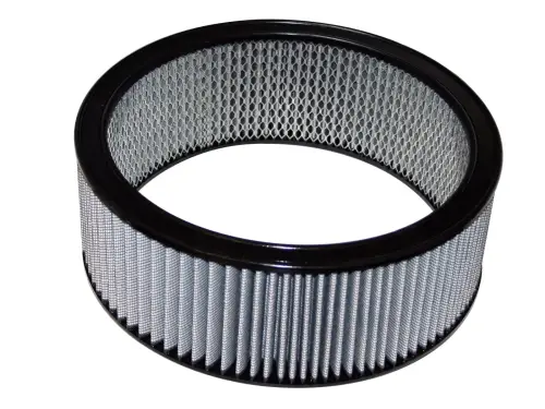 Afe - Advance Flow Engineering - 18-11423 | aFe Power Round Racing Air Filter With Pro Dry S Filter Media | 14 OD x 12 ID x 3 H in E/M