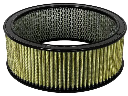 Afe - Advance Flow Engineering - 18-11476 | aFe Power Round Racing Air Filter With Pro GUARD7 Filter Media | 14 OD x 12 ID x 5 H in E/M