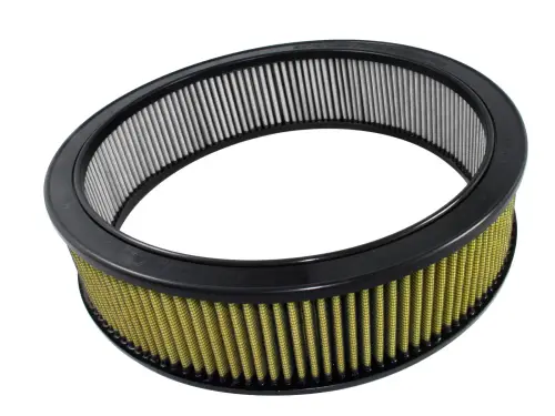 Afe - Advance Flow Engineering - 18-11772 | aFe Power Round Racing Air Filter With Pro GUARD7 Filter Media | 17.13 OD x 14.50 ID x 4 HT