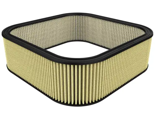 Afe - Advance Flow Engineering - 18-87007 | aFe Power Magnum FLOW Round Racing Air Filter With Pro GUARD7 Media | 20.6" Length x 20.6" Width x 5.2" Height