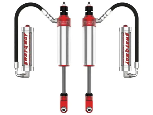 Afe - Advance Flow Engineering - 301-5600-14 | aFe Power Sway-A-Way 2.5 Front Shock Kit With Remote Reservoir & 0-1.5 Inch Lift For Ford F-250/F-350 4WD