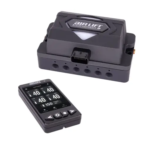 Air Lift Performance - 27485 | Air Lift Performance ALP4 Air Management, FNPT Manifold, For 3/8" Air Line, No Tank & No Compressor