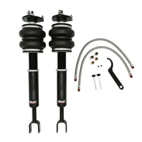 Air Lift Performance - 76013 | Air Lift Performance Air Suspension Front Kit For Nissan 350Z / Infiniti G35 Fork Lower Mount & Coupe