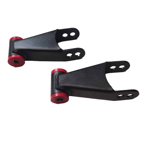 DJM Suspension - SH1014-2 | DJM Suspension 2 Inch Rear Lowering Shackles (1973-1996 F150 Pickup 2WD)