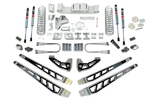McGaughys Suspension Parts - 54415 | McGaughys 6 Inch Lift Kit 2019-2024 Dodge Ram 3500 4-Link Kit 4WD