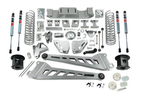 McGaughys Suspension Parts - 54416 | McGaughys 8 Inch Lift Kit 2019-2024 Dodge Ram 2500 Radius Arms 4WD Air Rear