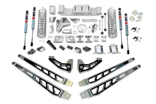 McGaughys Suspension Parts - 54424 | McGaughys 6 Inch Lift Kit 2019-2024 Dodge Ram 2500 4-Link Kit 4WD