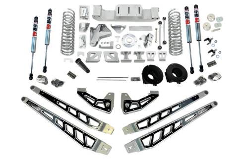 McGaughys Suspension Parts - 54426 | McGaughys 6 Inch Lift Kit 2019-2024 Dodge Ram 2500 4-Link Kit 4WD Air Rear