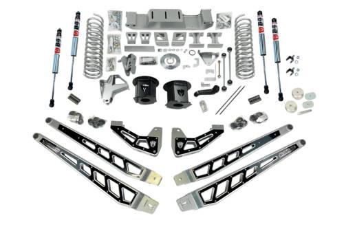 McGaughys Suspension Parts - 54430 | McGaughys 8 inch Lift Kit 2019-2024 Dodge Ram 2500 4-Link Kit 4WD Air Rear