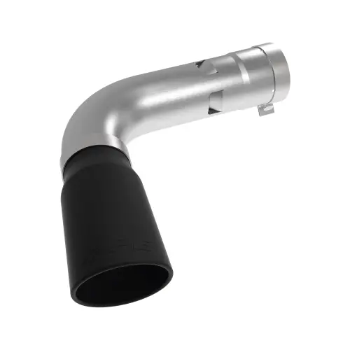 Pacific Performance Engineering - 117020420 | PPE Performance 304 Stainless Steel Turn Out Pipe For Chevrolet/GMC 6.6L Duramax | Black Finish