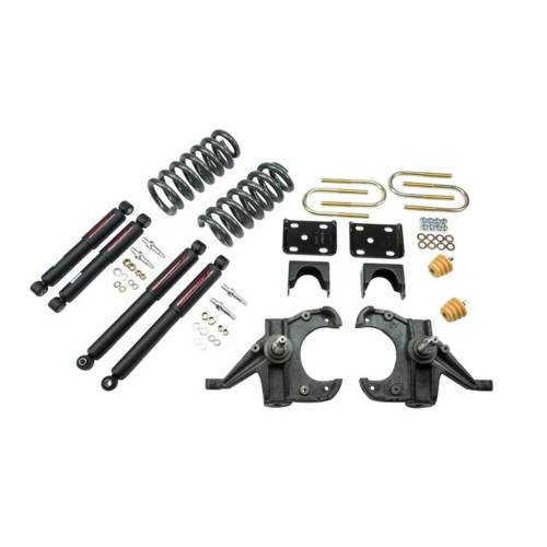 Belltech - 953ND | Belltech Complete 4 Inch Front 6 Inch Rear Lowering Kit with Nitro Drop Shocks (1973-1987 Blazer, Jimmy C10 | 1973-1991 Suburban C10)