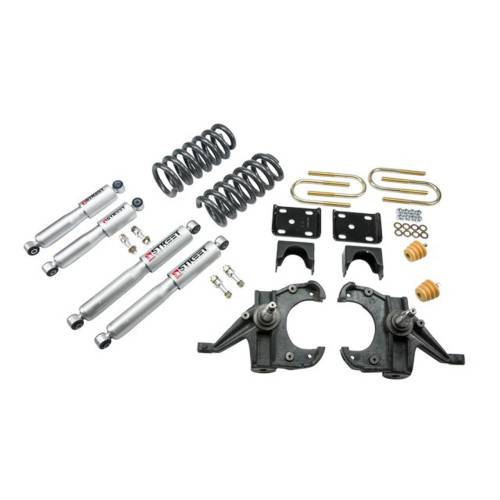 Belltech - 953SP | Belltech Complete 4 Inch Front /6 Inch Rear Lowering Kit with Street Performance Shocks (1973-1987 Blazer, Jimmy C10 | 1973-1991 Suburban C10)