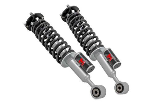 Rough Country - 684149 | Rough Country M1R Reservoir Loaded Struts, Adjustable Height, Front, 3.5 Inch For Toyota Tundra 4WD