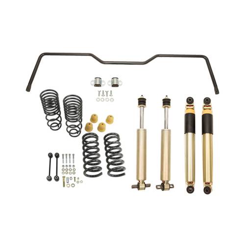Belltech - 964HKP | Belltech Complete 2/4 Lowering Kit Inc. Damping Adjustable Street Performance Shocks & Rear Sway Bar