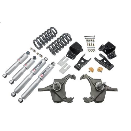 Belltech - 967SP | Belltech Complete 4/4 Lowering Kit with Street Performance Shocks