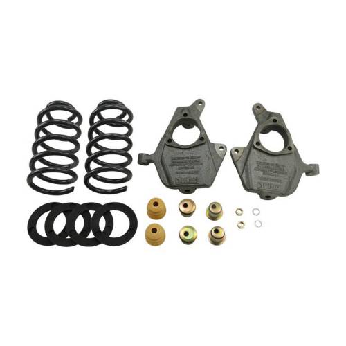 Belltech - 988 | Belltech Complete 3-4/5-6 Lowering Kit No Shocks - Factory Cast Control Steel Arms
