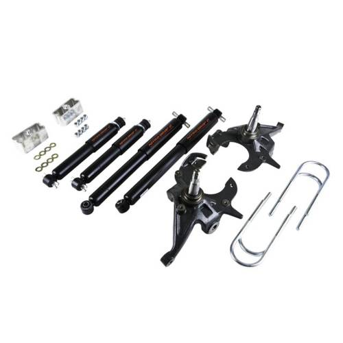 Belltech - 613ND | Belltech 2 Inch Front / 2 Inch Rear Complete Lowering Kit with Nitro Drop Shocks (1982-2004 S10/S15 2WD)