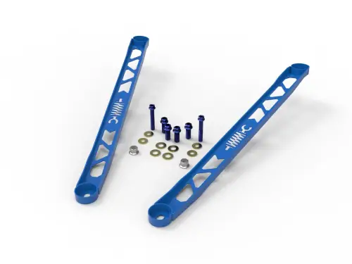 Afe - Advance Flow Engineering - 450-721003-L | AFE Power CONTROL Front Suspension Strut Brace, Blue For Toyota GR Supra (A90) L4-2.0L (t) / L6-3.0L (t)