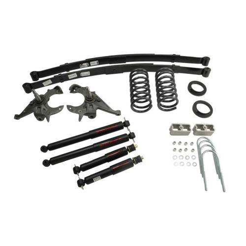 Belltech - 619ND | Belltech 4 or 5 Inch Front / 5 Inch Rear Complete Lowering Kit with Nitro Drop Shocks (1982-2004 S10/S15 2WD)