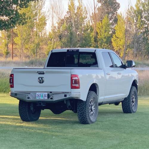 Thuren Fabrication - TF-RBPROEH-1022 | Thuren Fabrication Rear Bumper For Ram 2500 / Ram Power Wagon / Ram 3500 | For OEM Hitch