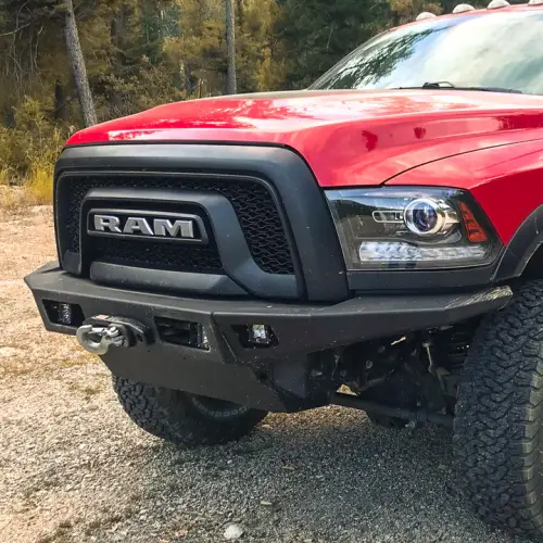 Thuren Fabrication - TF-FBMPR-1012PW | Thuren Fabrication Modular Front Bumper For Ram Power Wagon | For OEM Unmodified Fenders