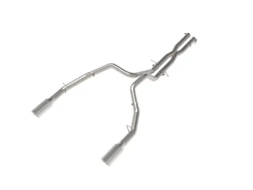 Afe - Advance Flow Engineering - 49-32087-P | aFe Power Vulcan Series 3 To 3-1/2 Inch, 304 Stainless Steel Cat-Back Exhaust System With Polished Tip For RAM 1500 RHO L6-3.0L (tt)