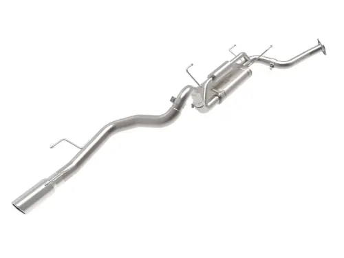 Afe - Advance Flow Engineering - 49-36076-P | aFe Power Vulcan Series 2-1/2 To 3 Inch, 304 Stainless Steel Cat-Back Exhaust System With Polished Tip For Toyota Land Cruiser (J250) L4-2.4L (t)
