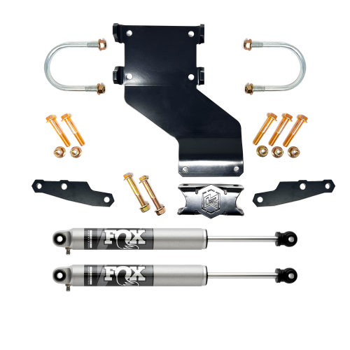 Kryptonite - KRDSS03S | Kryptonite Death Grip Dual Steering Stabilizer Kit With Fox 2.0 Shocks For Ram 2500 / 3500 4WD (2003-2013)