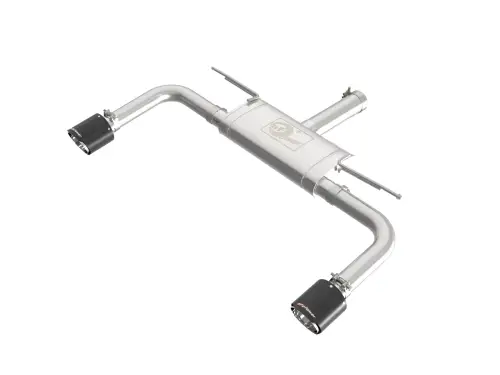 Afe - Advance Flow Engineering - 49-36355-C | aFe Power MACH Force-Xp 3 To 2-1/2 Inch, 304 Stainless Steel Axle-Back Exhaust System With Carbon Fiber Tip For BMW 228i Gran Coupe (F44) L4-2.0L (t)