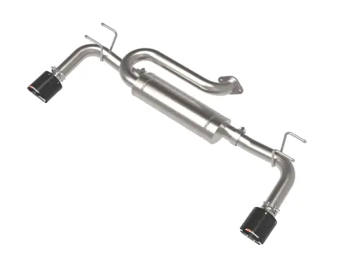 Afe - Advance Flow Engineering - 49-37036-C | aFe Power Takeda 2-1/2 Inch, 304 Stainless Steel Axle-Back Exhaust System With Carbon Fiber Tip For Mazda CX-50 L4-2.5L/2.5L (t)