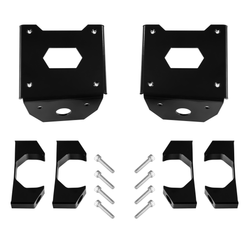 Kryptonite - KRSM10-65 | Kryptonite Death Grip Front Shock Reservoir Mount | 65mm Reservoir (2001-2010 Silverado, Sierra 2500 HD, 3500 HD)