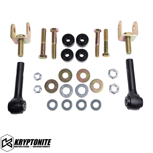Kryptonite - KRSWEL02 | Kryptonite 0-2 Inch Lift Sway Bar End Links (2001-2019 Silverado, Sierra 2500 HD, 3500 HD)