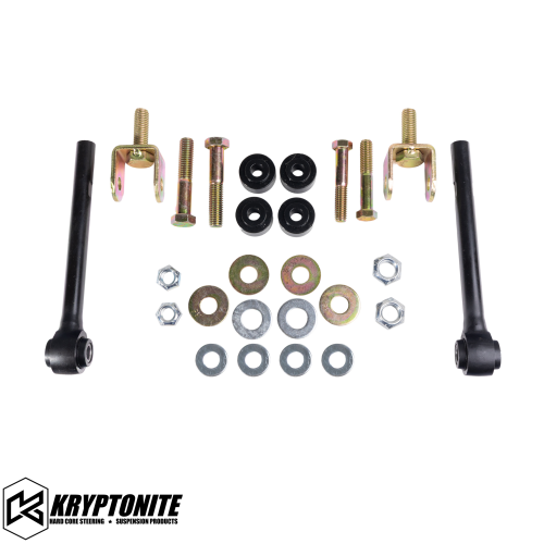 Kryptonite - KRSWEL46 | Kryptonite 4-6 Inch Lift Sway Bar End Links (2001-2019 Silverado, Sierra 2500 HD, 3500 HD)