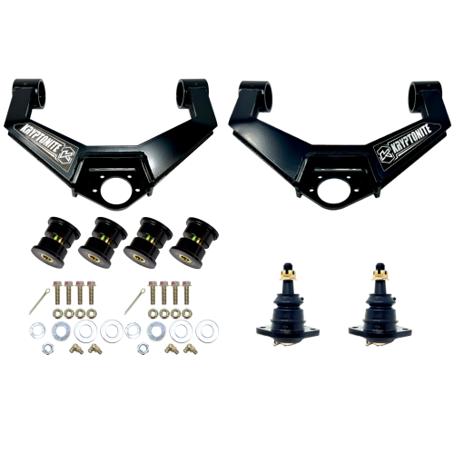 Kryptonite - KRUCA11 | Kryptonite Upper Control Arm Kit (2011-2019 Silverado, Sierra 2500 HD, 3500 HD)