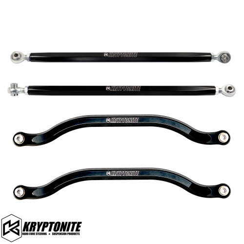 Kryptonite - KRZRADTS1 | Kryptonite High Clearance Radius Rod Set For Polaris RZR XP Turbo S (2018-2021)