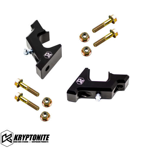 Kryptonite - KRZRFSB3 | Kryptonite Death Grip Front Sway Bar Bracket Kit For Polaris RZR XP Turbo S / General XP / 1000 Deluxe (2018-2021)