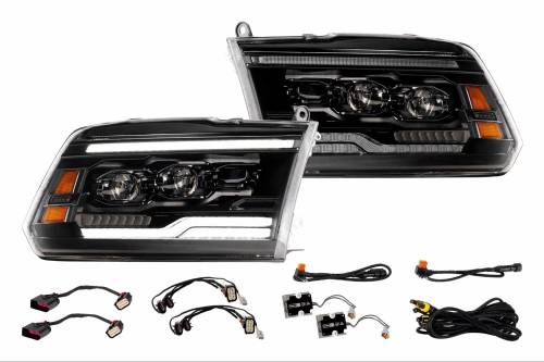 Morimoto - LF2-520Y | Morimoto XB Evo Hybrid LED Headlights For Ram 1500 / Ram HD